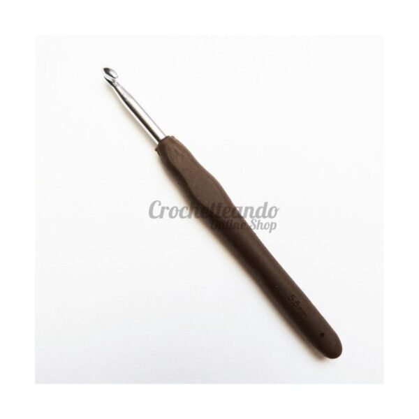 GANCHILLO ALUMINIO Y SILICONA 5.5mm GANCHILLO ALUMINIO Y SILICONA 5.5mm
