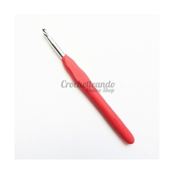 GANCHILLO ALUMINIO Y SILICONA 6mm GANCHILLO ALUMINIO Y SILICONA 6mm