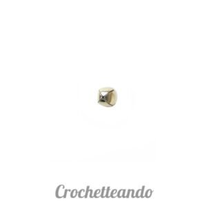 CASCABEL 8MM DORADO X 5UNIDADES