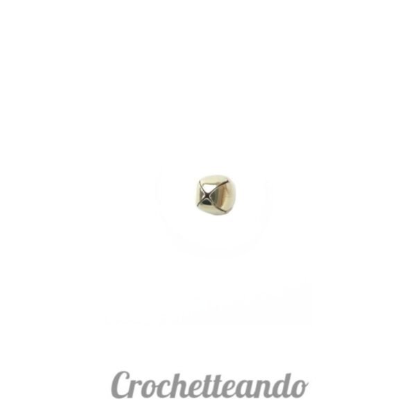 CASCABEL 8MM DORADO X 5UNIDADES