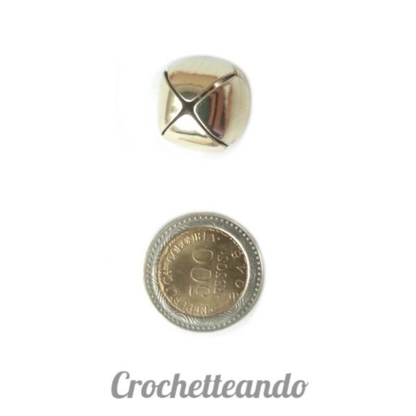 CASCABEL 18MM DORADO X UNIDAD CASCABEL 18MM DORADO X UNIDAD