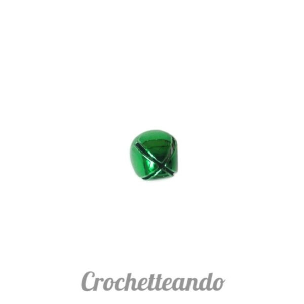 CASCABEL 12MM VERDE X 5 UNIDADES