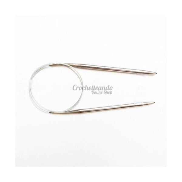 AGUJA DE TEJER CIRCULAR 8mm - 80cm AGUJA DE TEJER CIRCULAR 8mm - 80cm