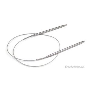 AGUJA DE TEJER CIRCULAR 8mm - 80cm AGUJA DE TEJER CIRCULAR 8mm - 80cm