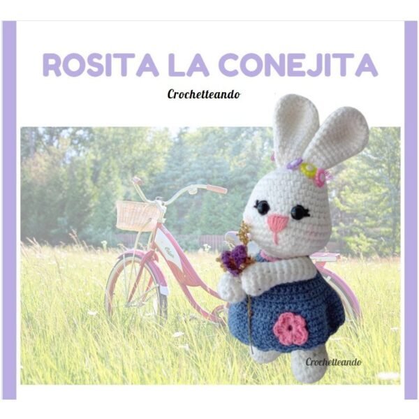 ROSITA CONEJITA, PATRON + MATERIALES ROSITA CONEJITA, PATRON + MATERIALES