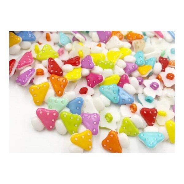 BOTON HONGUITOS INFANTIL MIX DE COLORES