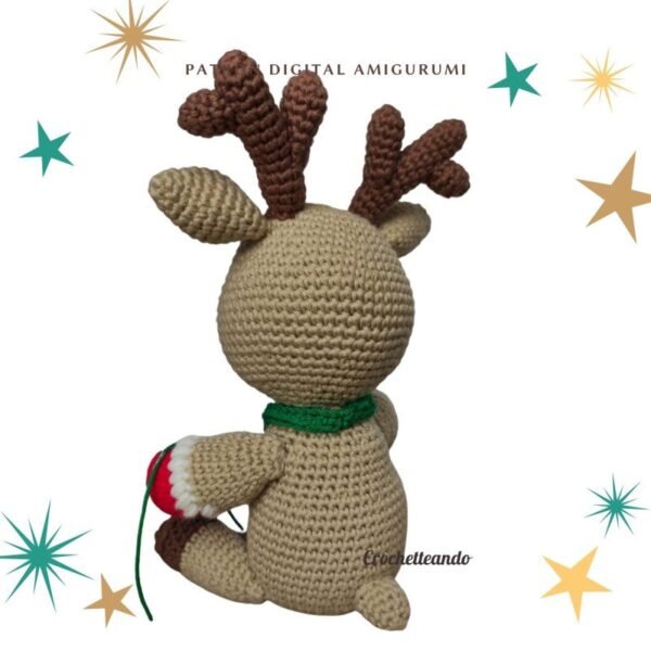 RODOLFO EL RENO _PATRON DIGITAL AMIGURUMI PDF