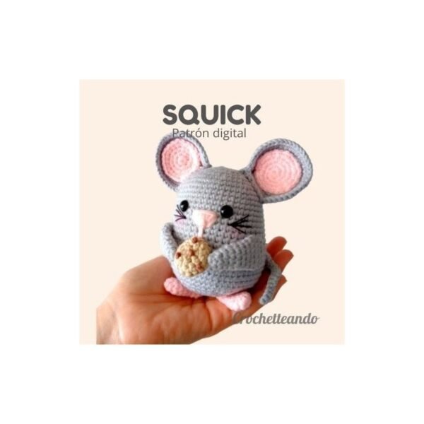 KIT AMIGURUMI: PATRON + MATERIALES SQUICK