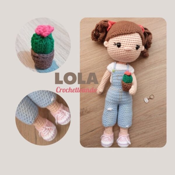 KIT AMIGURUMI: PATRON + MATERIALES LOLA KIT AMIGURUMI: PATRON + MATERIALES LOLA