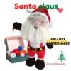 KIT AMIGURUMI: PATRON + MATERIALES SANTA CLAUS KIT AMIGURUMI: PATRON + MATERIALES SANTA CLAUS