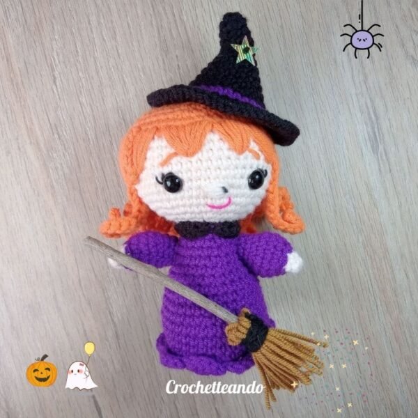 BRUJITA SABRINA PATRON AMIGURUMI PDF BRUJITA SABRINA PATRON AMIGURUMI PDF