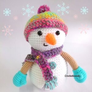 MUÑECO DE NIEVE PATRON AMIGURUMI PDF MUÑECO DE NIEVE PATRON AMIGURUMI PDF