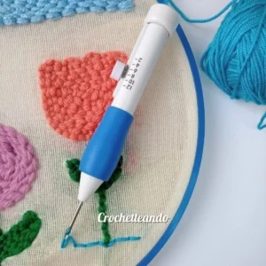 Aguja Magica Fina o Punch Needle - Crochetteando