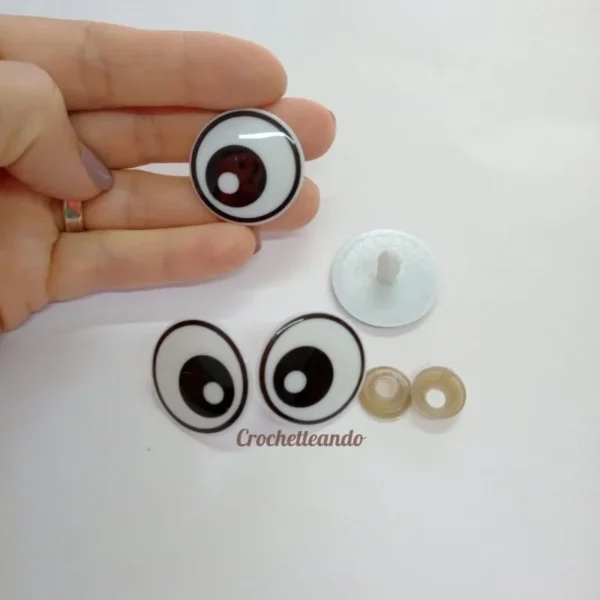 Ojos de Seguridad Plano 24mm Ojos de Seguridad Plano 24mm