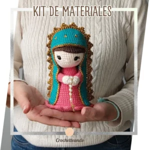 Kit Amigurumi Virgen Guadalupe Kit Amigurumi Virgen Guadalupe