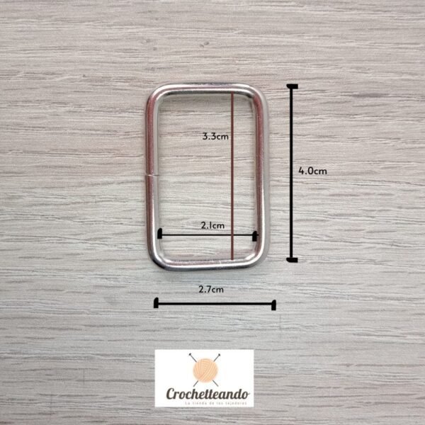 HEBILLA RECTANGULAR PLATEADA Y DORADA. HERRAJES PARA BOLSOS HEBILLA RECTANGULAR PLATEADA Y DORADA. HERRAJES PARA BOLSOS