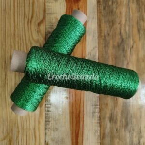 HILO SEDA COLOR VERDE 200gr - SUPER SILK
