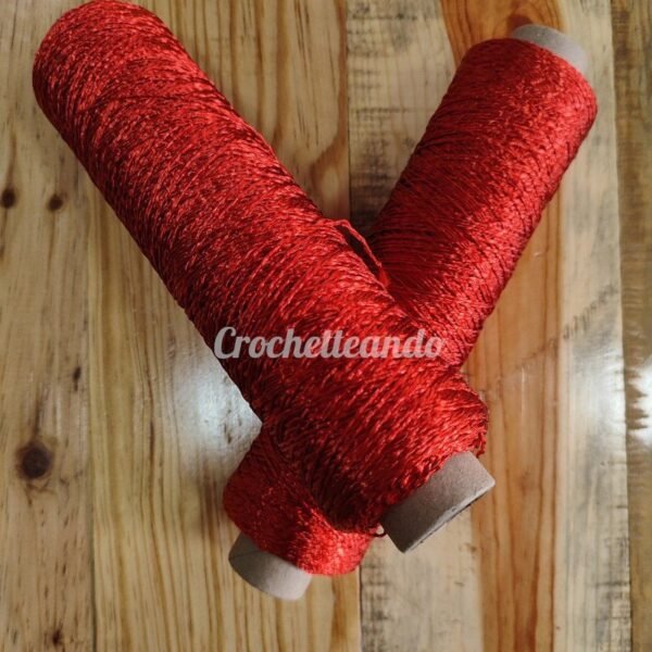 HILO SEDA COLOR ROJO 200gr - SUPER SILK HILO SEDA COLOR ROJO 200gr - SUPER SILK