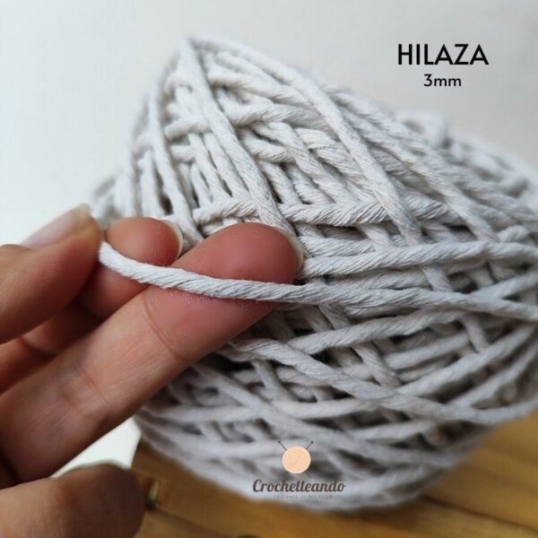 HILAZA DE ALGODON 3mm HILAZA DE ALGODON 3mm
