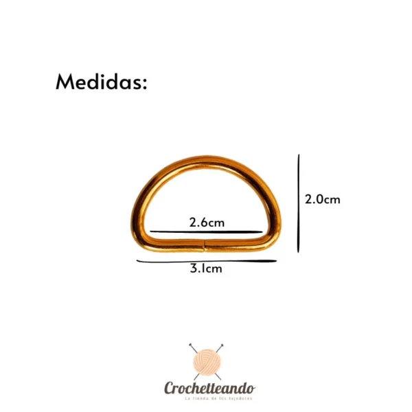 Media Luna. Herrajes