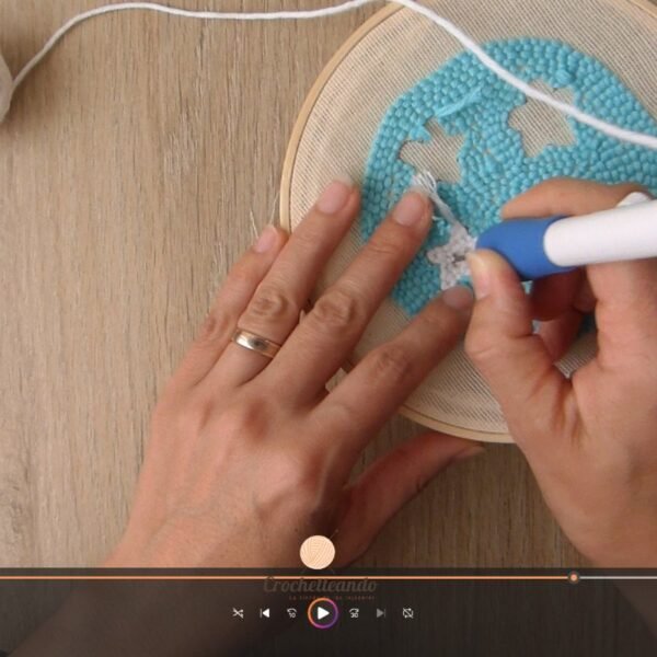 CURSO VIRTUAL PUNCH NEEDLE 1. INCLUYE MATERIALES CURSO VIRTUAL PUNCH NEEDLE 1. INCLUYE MATERIALES