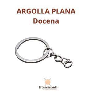 DOCENA ARGOLLAS PARA LLAVERO PLANAS DOCENA ARGOLLAS PARA LLAVERO PLANAS