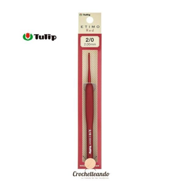 AGUJA CROCHET TULIP ETIMO RED AGUJA CROCHET TULIP ETIMO RED