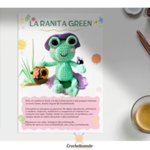 RANITA GREEN_PATRON PDF AMIGURUMI RANITA GREEN_PATRON PDF AMIGURUMI