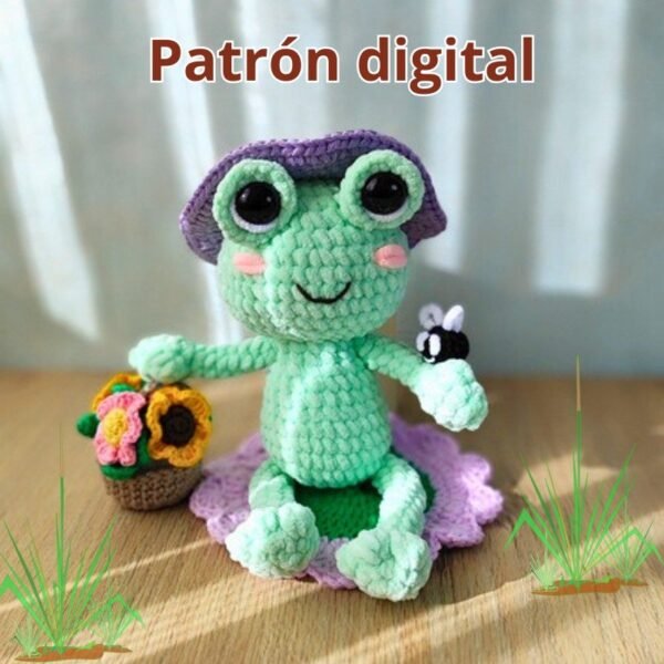 RANITA GREEN_PATRON PDF AMIGURUMI