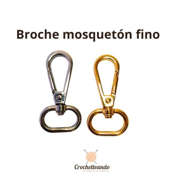 BROCHE MOSQUETON ZAMAK. HERRAJES BROCHE MOSQUETON ZAMAK. HERRAJES