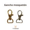 GANCHO MOSQUETON PEQUEÑO. HERRAJES GANCHO MOSQUETON PEQUEÑO. HERRAJES