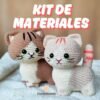 Gato Amigurumi: Kit de Tejido - Crochetteando