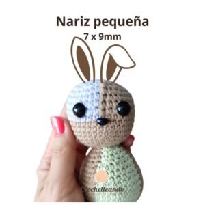 NARIZ PEQUEÑA 7 x 9mm