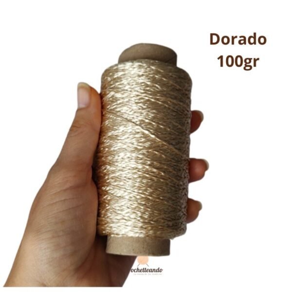 HILO SEDA 100gr - DORADO
