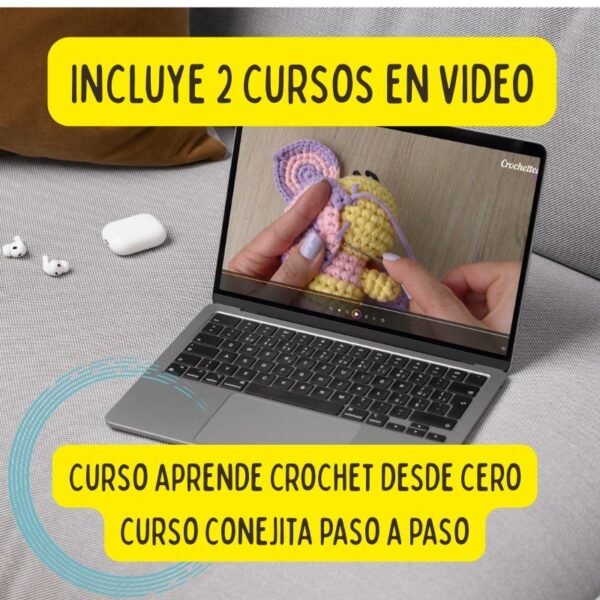CROCHET BOX: CURSO + MATERIALES Mariposa