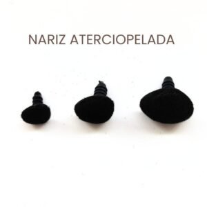 NARIZ ATERCIOPELADA 11, 15, 21mm