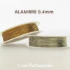 Alambre04mm Alambre Delgado 0.4mm para Manualidades