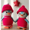 KIT AMIGURUMI: PATRON + MATERIALES PINGUIN