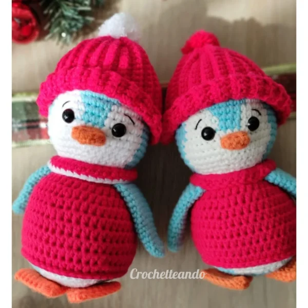 KIT AMIGURUMI: PATRON + MATERIALES PINGUIN