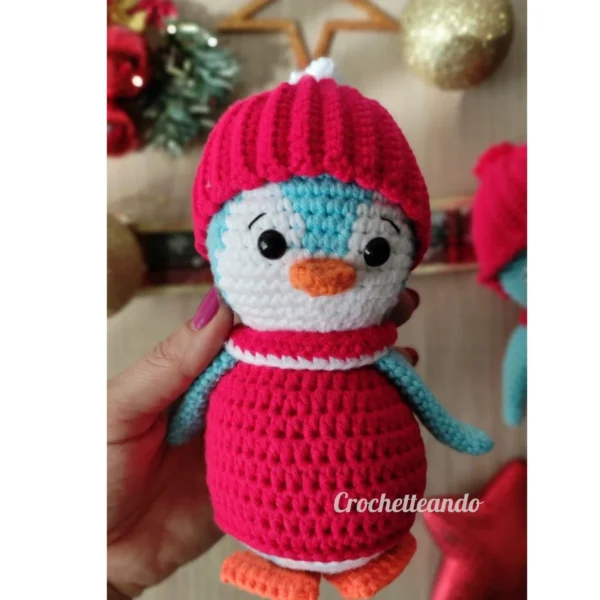 KIT AMIGURUMI: PATRON + MATERIALES PINGUIN