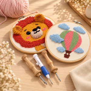 Tufting y aguja mágica
