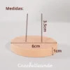 Base de Madera para Amigurumis (Soporte Anti-caídas)